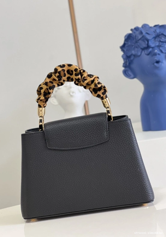 Official oldcobbler VUITTON CAPUCINES LOUIS BB 0717